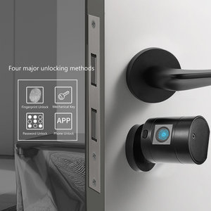 Euro xi lanh Keyless có thể điều chỉnh tuya ttlock mật khẩu vân tay không thấm nước cửa thông minh xi lanh khóa - Product Image 2