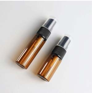 Botellas de spray de recarga de perfume 5ml/10ml/15ml/20ML botellas de viaje vacías pequeñas de ámbar transparente 100 Uds personalizables - Product Image 1