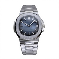 Montre de haute qualité, étanche, 40 mm, mouvement DDF d'usine 324, cadran 5711 SW bleu texturé, montre de plongée