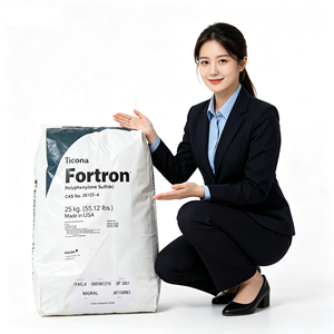 PPS Celanese FORTRON XE5430BL 30% Fibre de verre renforcée Faible déformation Noir V-0 <span class=keywords><strong>Film</strong></span>/Grade d'injection - Product Image 1