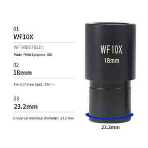 Oculaire optique haute définition à grand champ pour <span class=keywords><strong>microscope</strong></span> biologique avec personnalisation OEM grossissements en verre optique 5X-25X - Product Image 4