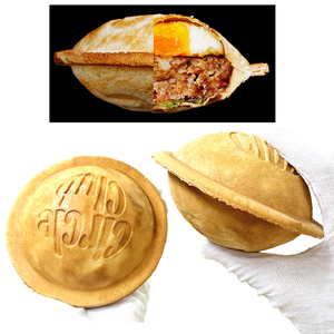 Machines à fabriquer des hamburgers sur mesure pour les petites entreprises, presse à sandwich électrique avec machine à hamburgers scellée pour la crème glacée - Product Image 2