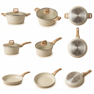 Juego de Utensilios de Cocina de Acero Inoxidable al por Mayor con Tapa de Vidrio, Compatible con Inducción, para Uso en Cocinas de Hotel, Pedidos al por Mayor - Product Image 2