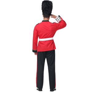 Costume d'adulte homme soldats britanniques garde d'honneur royale veste pantalon chapeau ensemble MDEC-008 - Product Image 2