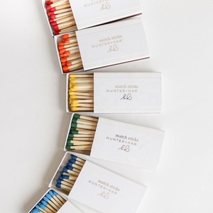 Wholesale custom printed empty personalized wedding matchbox favor drawer match boxes gift packaging with logo