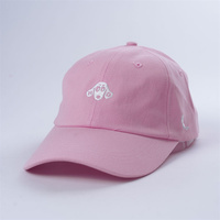 Chapeaux personnalisés à 6 panneaux avec logo brodé sur mesure, casquettes de baseball 100% coton non structurées avec patch en caoutchouc