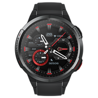 Montre connectée Mibro GS version globale avec GPS, suivi de la fréquence cardiaque, de l'oxygène sanguin, du sommeil et de l'exercice, montre intelligente Mi