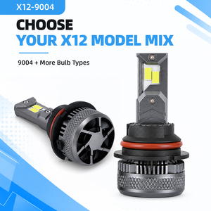 Bombilla LED para Faros Delanteros X12 9004 9007 HB1 HB5 120W 10000LM, Reemplazo de Halógeno de Doble Haz, 12-24V - Product Image 1