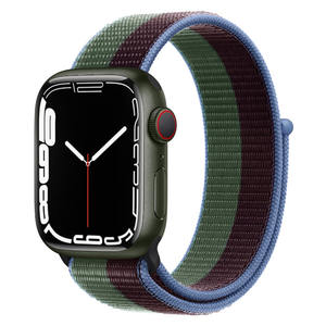 Atmungsaktive Stoffs ch laufe Ersatz Sport Nylon Smart Watch Band für Apple Watch Serie 11 10 9 8 7 Ultra 3 49mm 46mm 45mm 42mm - Product Image 2