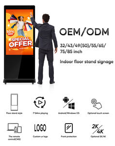 Top-5 Factory 43 49 55 65 75 85 "LCD MiniLED Atenuación local Pantallas publicitarias para interiores Kiosco Totem Señalización <span class=keywords><strong>digital</strong></span> <span class=keywords><strong>y</strong></span> pantallas - Product Image 4