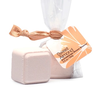 Cadeaux emballés individuellement avec marque de distributeur personnalisée <span class=keywords><strong>Cube</strong></span> d'huiles essentielles d'eucalyptus défroisseurs à vapeur de douche naturels - Product Image 6