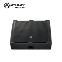 Enceinte active professionnelle en bois Accuracy Pro Audio KM12D3 avec néodyme, moniteur de scène de 12 pouces avec DSP, mode 4 préréglages