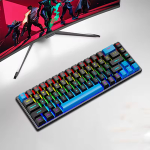 K68 Mechanical RGB Backlit Cool Gaming Keyboard for Computer, Laptop, Office Gaming Wired Keyboard - Product Image 1