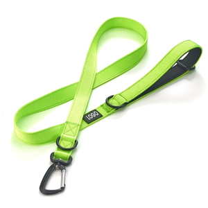 Guinzaglio resistente per animali domestici guinzaglio da passeggio piombo in alluminio leggero fibbia guinzaglio in Nylon con manici imbottiti - Product Image 4