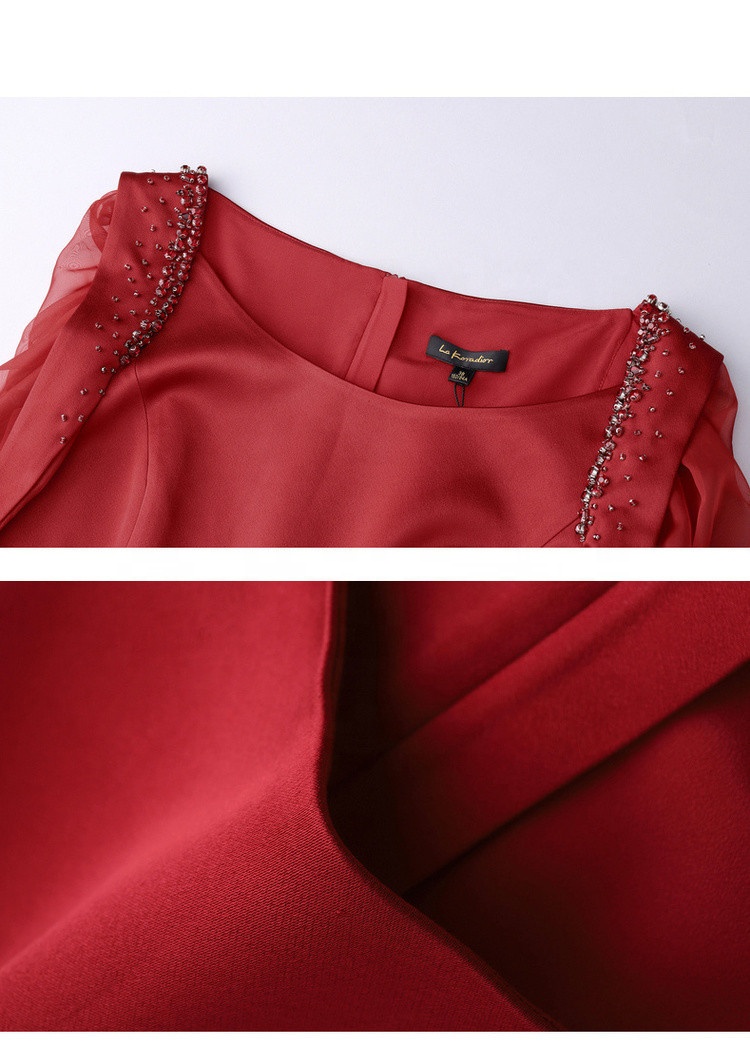 red dresses elegant for women