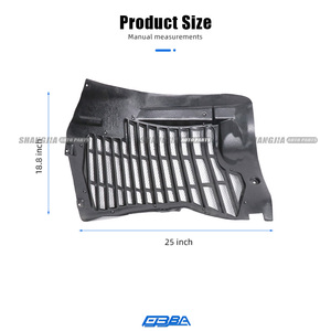 Guardabarros Delantero Derecho de Plástico de Alta Calidad, Nuevo, para Ferrari F488 2015-2019 86728000 - Product Image 3