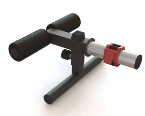 Tibia Dorsi pantorrilla máquina gimnasio accesorios pie entrenador pierna Tibialis entrenador ejercitador 2 pulgadas Tib Bar - Product Image 1