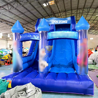 Château gonflable pour enfants avec toboggan et mur d'escalade pour fêtes et événements intérieurs/extérieurs, location
