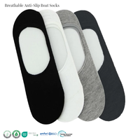 Chaussettes de bateau antidérapantes respirantes d'été pour femmes Tube court de couleur unie avec bouche peu profonde et haut bas tricoté pour un usage quotidien