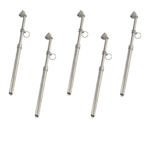 Manómetro de Aire para Camión de Doble Cabezal, Verificador de Presión de Neumáticos de Latón Preciso, Manómetro Mecánico de Presión de Neumáticos Tipo Lápiz - Product Image 3