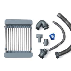 Lavelli <span class=keywords><strong>da</strong></span> cucina fatti a mano in acciaio inossidabile supporto per lavello rettangolare con supporto per personalizzazione - Product Image 6