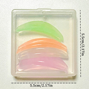 Tampon en silicone pour fixation de <span class=keywords><strong>mascara</strong></span>, tampon tournesol, aide à la recourbure des cils - Product Image 6