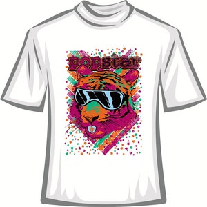 Hecho en China alta calidad personalizado pantalla impresa de Plastisol <span class=keywords><strong>Club</strong></span> <span class=keywords><strong>Estrella</strong></span> logotipo diseño para <span class=keywords><strong>la</strong></span> camiseta - Product Image 1