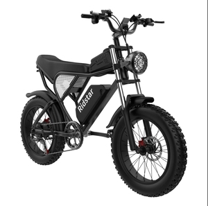 Bicicleta Eléctrica Ridstar Q20 48v 20ah, Fatbike con Llantas Anchas, Bicicleta de Montaña Rápida, Batería de Litio para Adultos, Q20 20 Pulgadas 20*4.0" - Product Image 2
