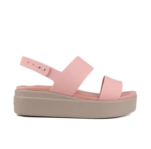 Sandales à talon ouvert en cuir respirant à lacets pour femmes avec semelle intermédiaire en caoutchouc - Légères, mode estivale pour l'extérieur - Product Image 4