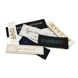 ฉลากผ้าทอฉลากธงออกแบบโลโก้ได้ตามต้องการ - Product Image 2