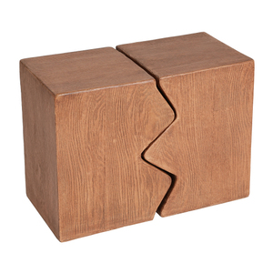 Modern Side <b>Table</b> Set 2 Rectangular Outdoor/Indoor Adjustable Height <b>Console</b> <b>Table</b> Nesting End <b>Table</b> Magnesium - Product Image 3