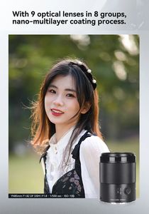 Yongnuo YN 1.8Z <span class=keywords><strong>85</strong></span>มม. Df DSM เต็มเฟรมออโต้โฟกัสเลนส์รูรับแสงขนาดใหญ่สำหรับเลนส์ NIKO สำหรับกล้อง <span class=keywords><strong>Nikon</strong></span> <span class=keywords><strong>85</strong></span>มม. - Product Image 2