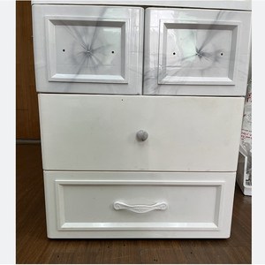 Simple Combination <b>Wardrobe</b> For Kids Bedroom <b>Plastic</b> Storage Cabinet With Drawers And Doors Multifunctional Toy Organizer - Product Image 3