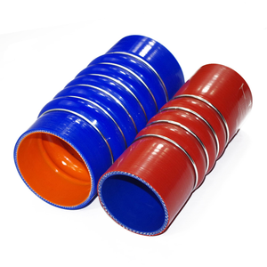 Tubo di gobba per camion in Silicone personalizzato intrecciato flessibile Turbo Intercooler carica presa d'aria Set di <span class=keywords><strong>stivali</strong></span> di raffreddamento con servizio di taglio - Product Image 3
