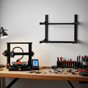 Soporte de Pared para Bobinas de Filamento de 2 Niveles, Accesorio de Metal para Impresora 3D para un Almacenamiento Eficiente - Product Image 2