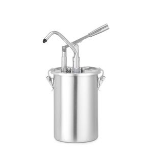 Contenitore per Salse in Acciaio Inox HENDI 4.5L con Dispenser 180x(H)420mm, Erogatore per Bevande - Product Image 1