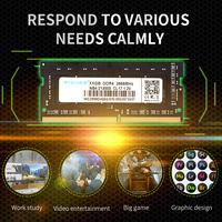 Mémoire Ram DDR4 3200MHz 2666MHz 2400MHz 32 go 16 go 8 go 4 go DDR 4 8 16 go Ram pour ordinateur portable