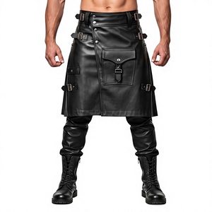 Costume sexy de gladiateur en cuir pour homme avec ceinture - Écologique FAZMAX CORPORATION T6543 - Product Image 1