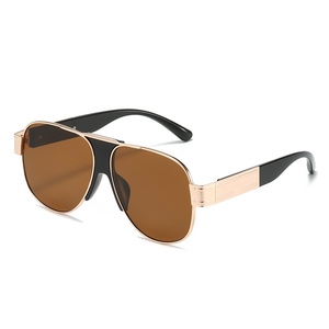 Gafas de Sol Modernas para Conducir, Protección UV400, Montura Redonda, para Hombre - Product Image 3