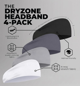 Bandeau de sport personnalisé avec logo, anti-transpiration, pour l'entraînement, la course, le cyclisme, le football, bandeau polyvalent pour le soin et le style des cheveux - Product Image 2