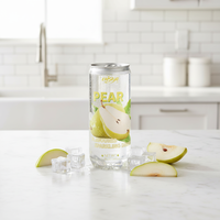 Boissons gazeuses fruitées au goût de poire originale, faibles en calories et en matières grasses, 350 ml, vente en gros, échantillon gratuit offert