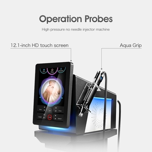 เครื่องยกกระชับผิวหน้าแบบไม่ใช้เข็ม อุปกรณ์เสริมความงามแบบเมโสเธอราพีไร้เข็ม เครื่องพ่นออกซิเจนเพื่อความงามสำหรับใบหน้าและหนังศีรษะ - Product Image 2