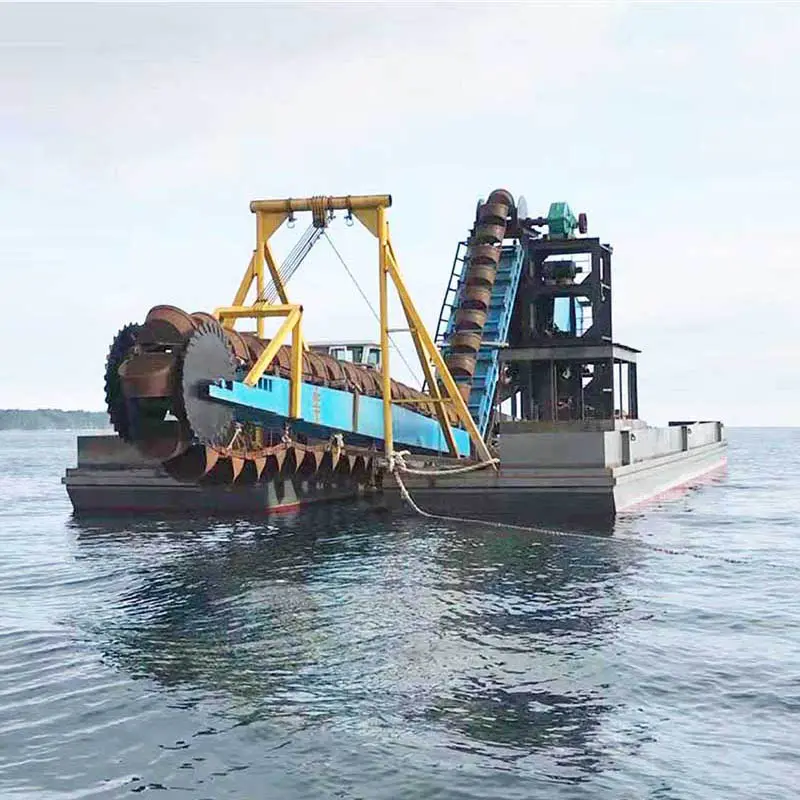 Çin zincir kova tekne madencilik ekipmanları kazı altın madenciliği tarak makinesi