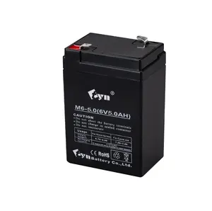 6V5AH для системы сигнализации перезаряжаемый AGM/SL Battery UPS гелевый клапан регулируемый Солнечный герметичный свинцово-кислотный аккумулятор