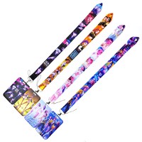 Lanière Kpop Witch Hunt Cartoon en sangle imprimée par sublimation, cordon de téléphone, porte-badge d'identification, sangle pour carte de bus, délai de livraison d'échantillon de 7 jours
