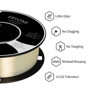 Eryone Mịn Màng Và Sáng Bóng <span class=keywords><strong>3D</strong></span> In Ấn Pla 1Kg 1.75 <span class=keywords><strong>Filament</strong></span> Tự Nhiên Rõ Ràng Pla <span class=keywords><strong>Filament</strong></span> Cho FDM <span class=keywords><strong>3D</strong></span> Máy In Và Bút - Product Image 3