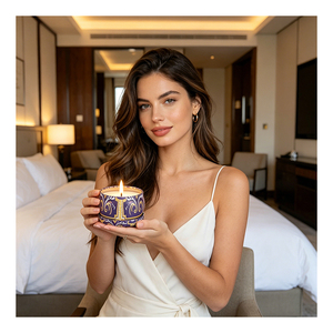 Pot à bougie décoratif personnalisé – Emballage élégant pour cérémonie aromatique, souvenir de boutique, présentation saisonnière, souvenir élégant - Product Image 2