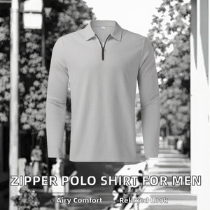 Nouveau pull tricoté respirant à fermeture éclair à manches longues pour homme, style européen et américain, idéal pour le dropshipping - Product Image 2