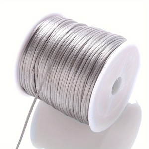 En gros 1mm Soie Macramé Cordons <span class=keywords><strong>Fil</strong></span> pour Bricolage Perles Tressage Bracelet Collier Fabrication de Bijoux À La Main Artisanat Fournitures - Product Image 3