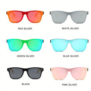 Gafas de Sol Cuadradas de Madera de Alta Calidad 2025, Lentes de Una Pieza con Patillas de Madera, Protección UV400, para Hombre y Mujer - Product Image 5